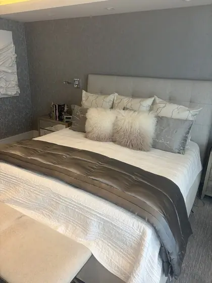 Bedroom after cleaning by iClean