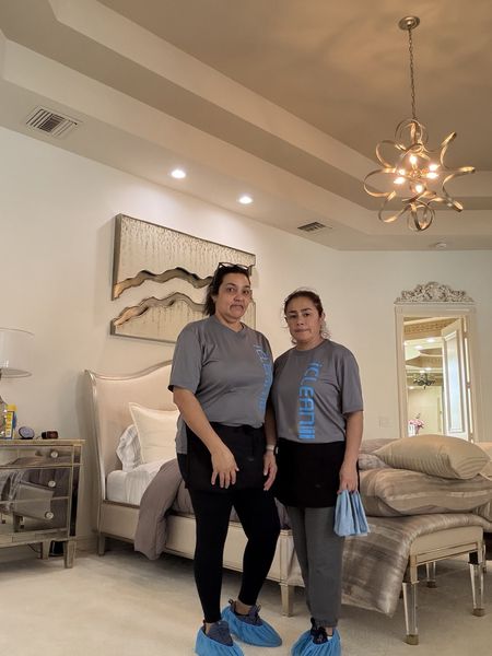 iClean cleaners at luxury home